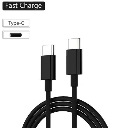 VIKEFON USB-C 60W Snabbladdningskabel – För iPhone, Samsung, Xiaomi m.fl.