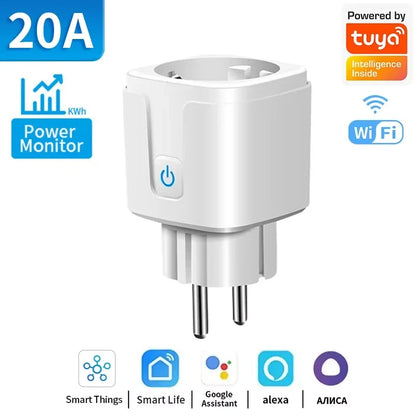 Tuya ZigBee 3.0 EU Smart Plug 16A/20A