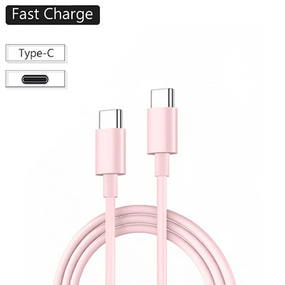 VIKEFON USB-C 60W Snabbladdningskabel – För iPhone, Samsung, Xiaomi m.fl.