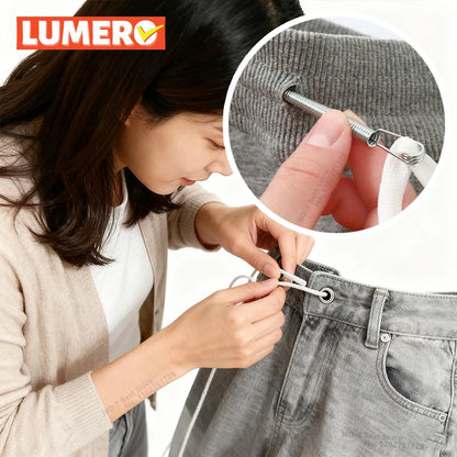 Bendable Spring Drawstring Threader, Flexible Metal Elastic Band Rope Threading Tool, for Sweatpants Hoodies, Sewing Accessories