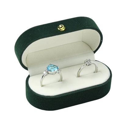 Sametsbox för Parringar – Förvaring & Present