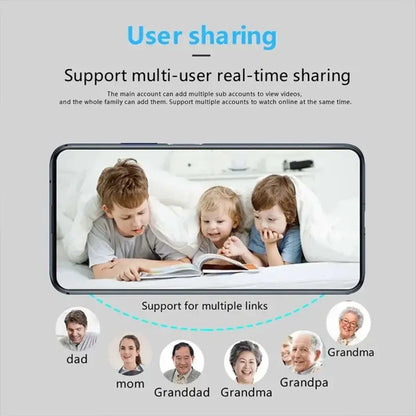 X5 Mini WiFi Kamera – 1080P HD, Nattvision & Rörelsedetektion
