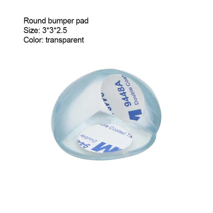 Bordshörnskydd för Barn – Transparent Silikon, 2/4-pack