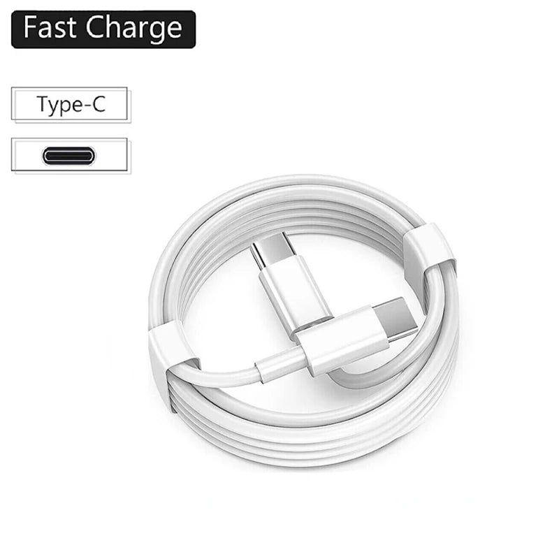 VIKEFON USB-C 60W Snabbladdningskabel – För iPhone, Samsung, Xiaomi m.fl.