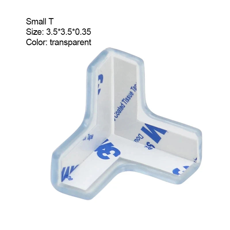 Bordshörnskydd för Barn – Transparent Silikon, 2/4-pack