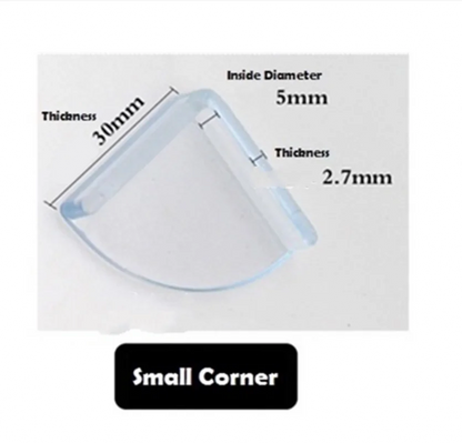 Baby Table Corner Protectors – Clear Silicone Edge Guards