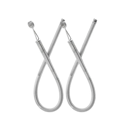 Bendable Spring Drawstring Threader, Flexible Metal Elastic Band Rope Threading Tool, for Sweatpants Hoodies, Sewing Accessories