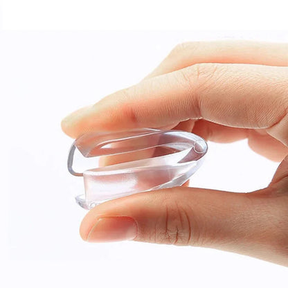 Bordshörnskydd för Barn – Transparent Silikon, 3-Formers Skydd
