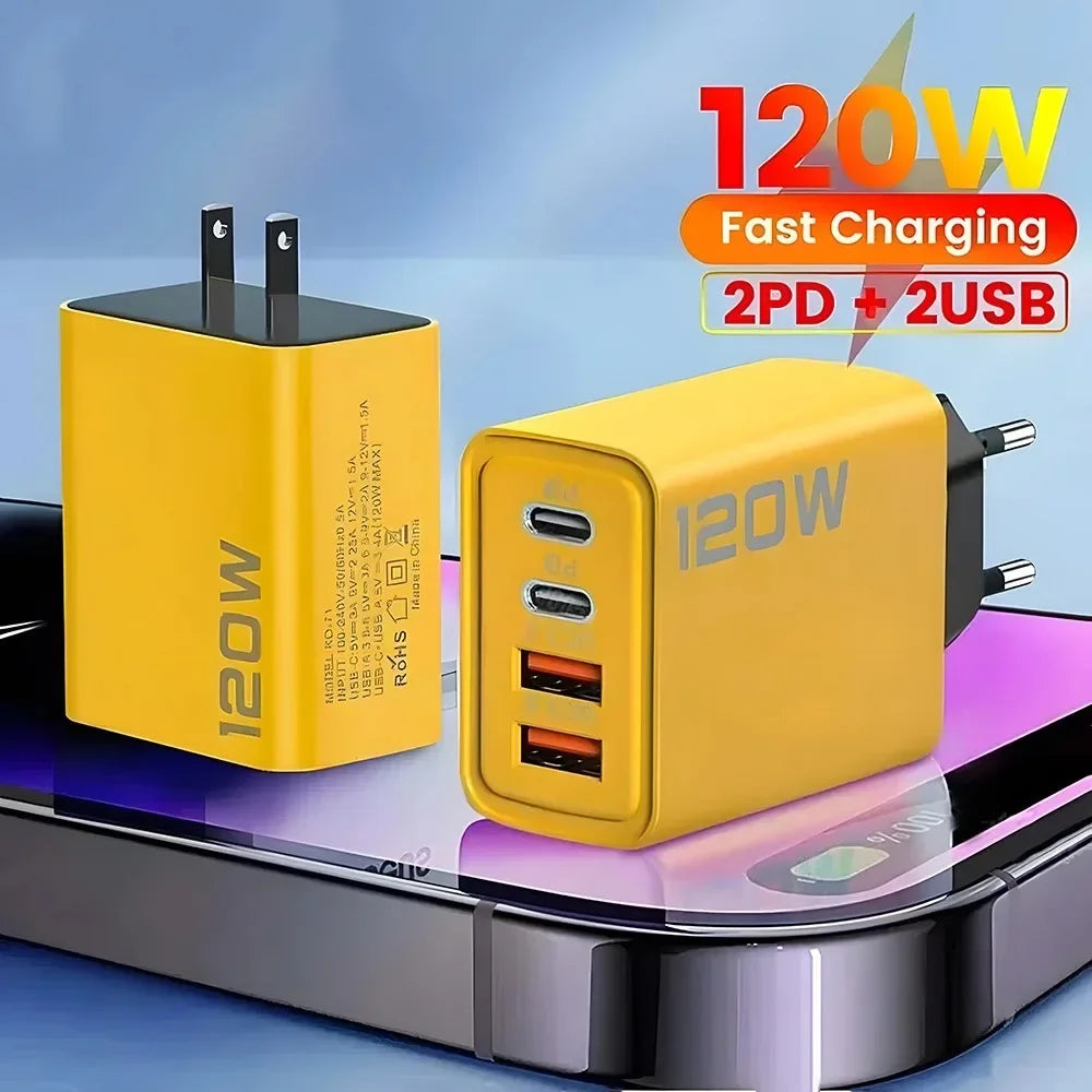 120W Total Fast Charging Quick Charger