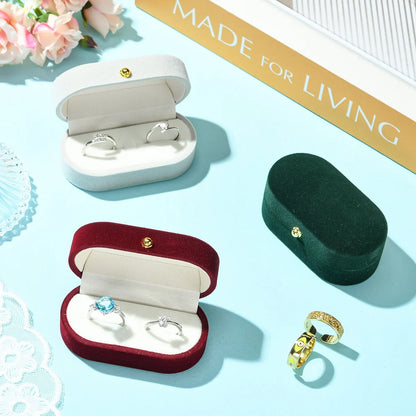 Sametsbox för Parringar – Förvaring & Present